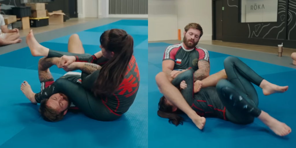Watch Gordon Ryan And Helena Crevar Training Together